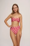 Blush Straplez Dolgulu Bikini Üst